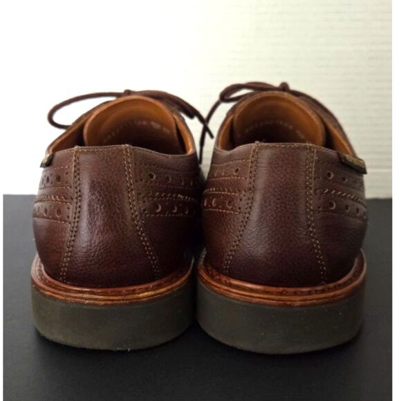 MEPHISTO Goodyear Welt Max Wingtip Derby Oxford Men 10 Chestnut Brown Leather main image 3